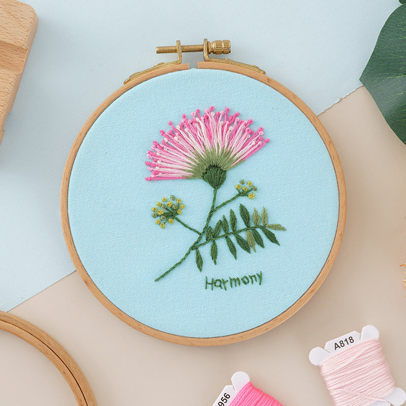 DIY Flower Material Pack Beginners Embroider