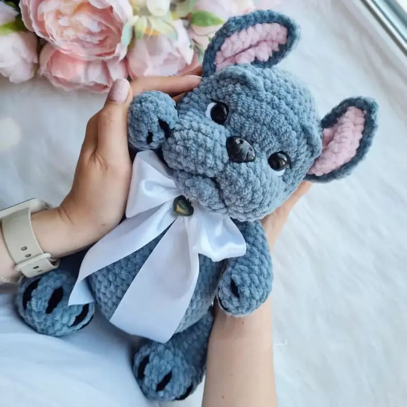 🐾 2-in-1 Bulldog & Pug Amigurumi Crochet Pattern 🧶