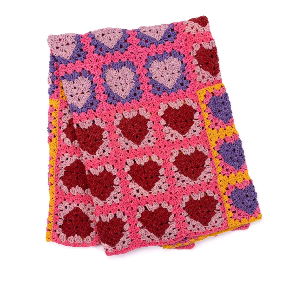 Red Heart Crochet Lots ’O Love Blanket