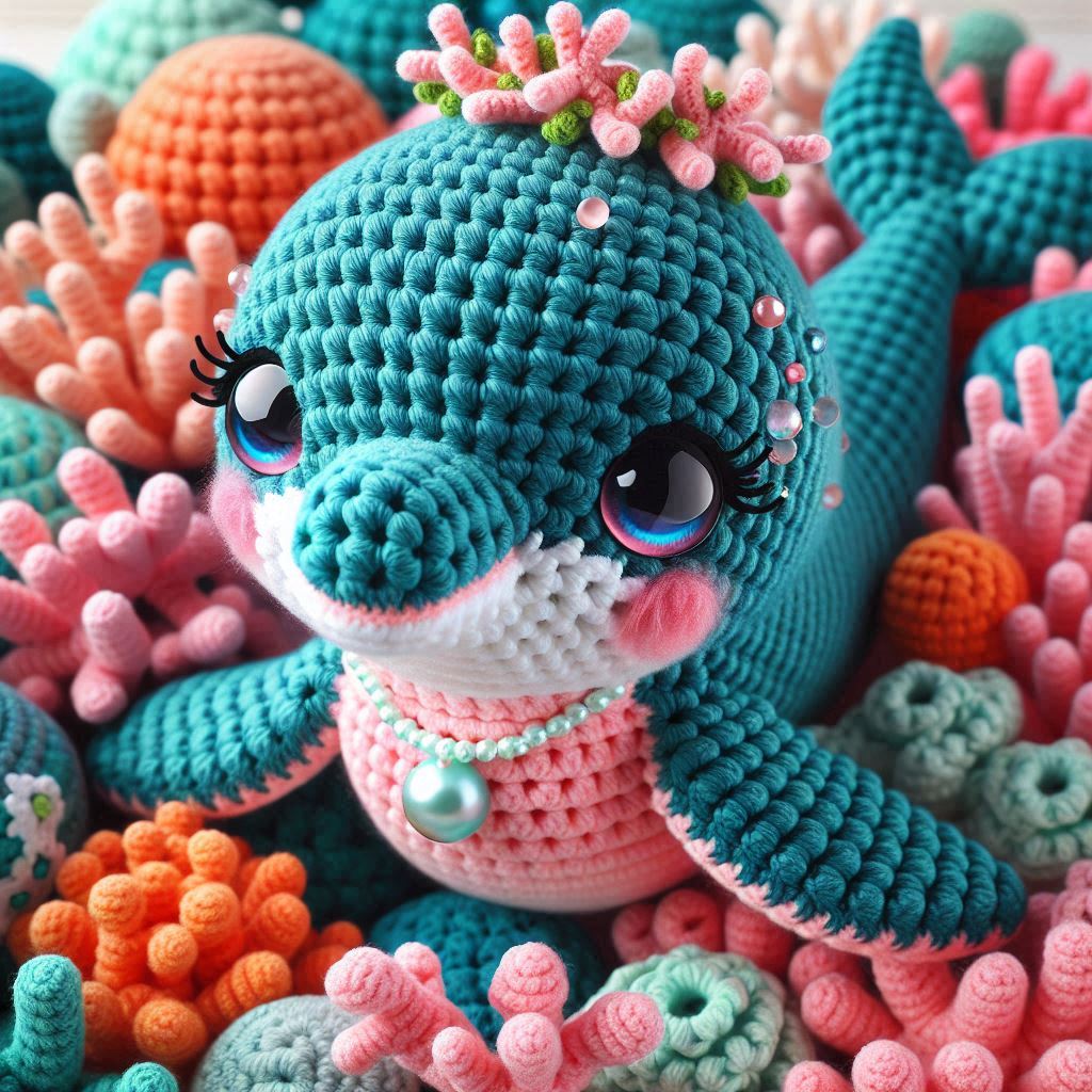 4 in 1: The Four Ocean Dolphins – Crochet Pattern