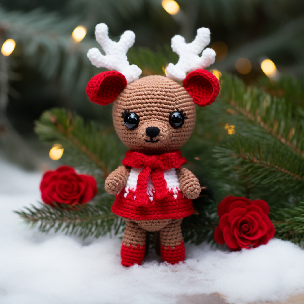 8 in 1 : Christmas Decoration Set – Crochet Pattern