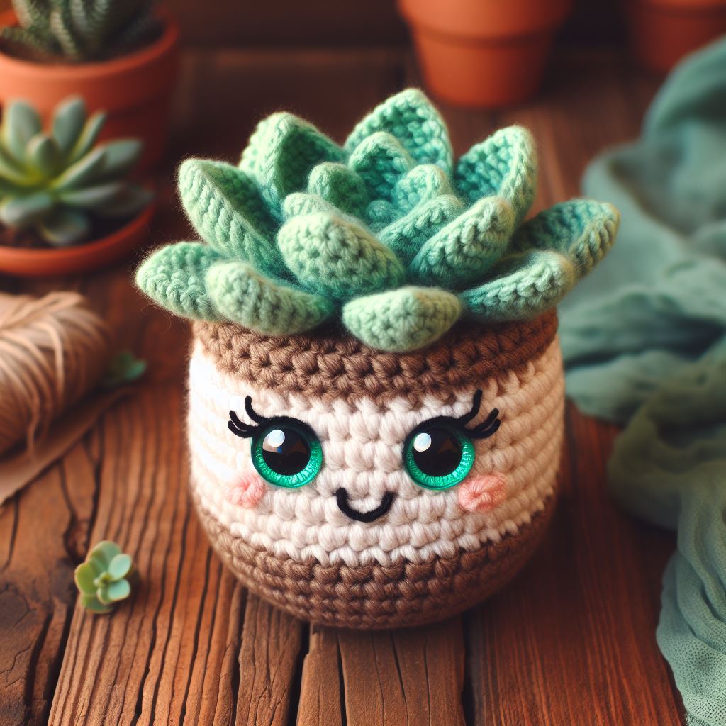 3 in 1: Happy Plants – Crochet Pattern