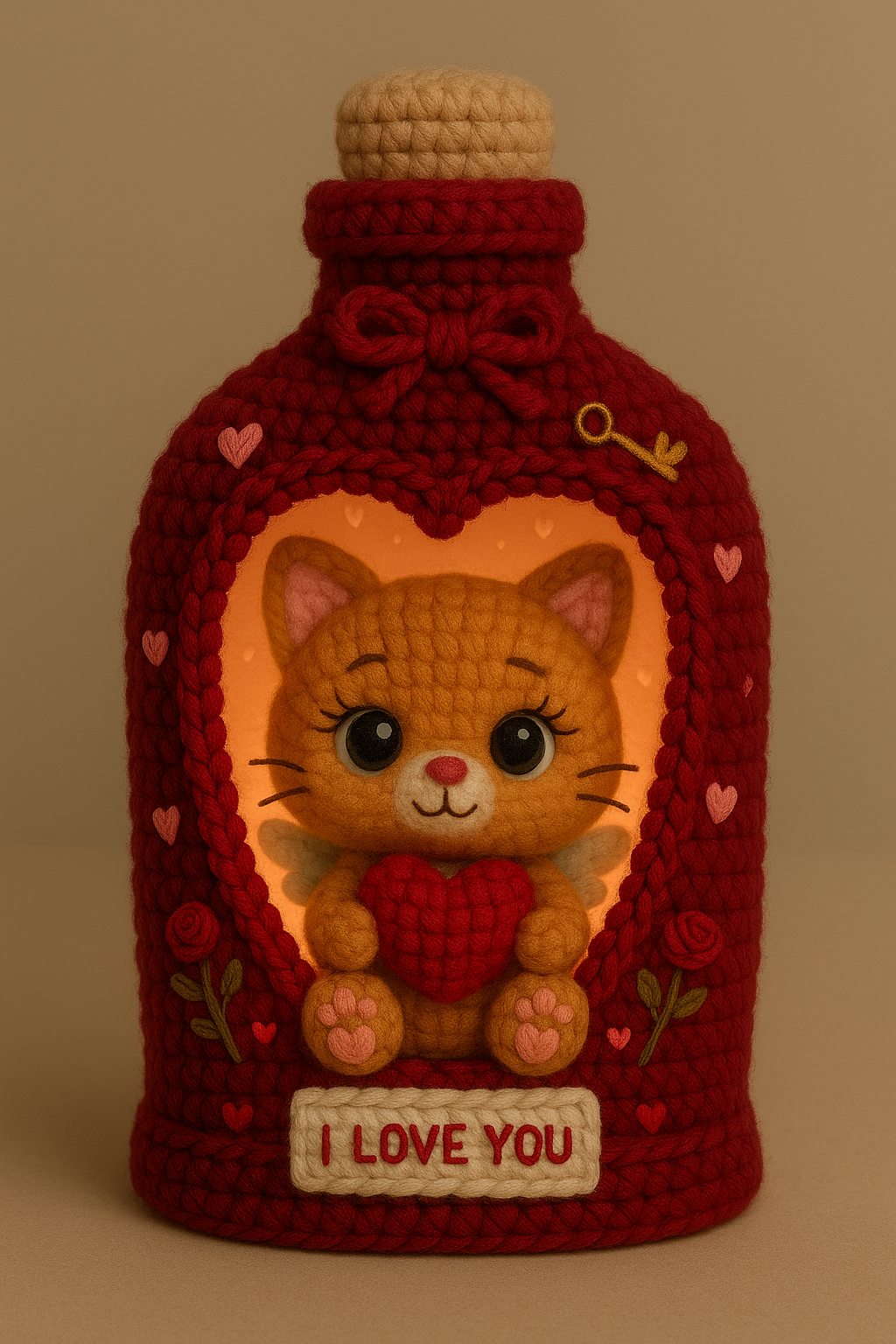 4 in 1 Valentine Lantern Friends – Crochet Patterns