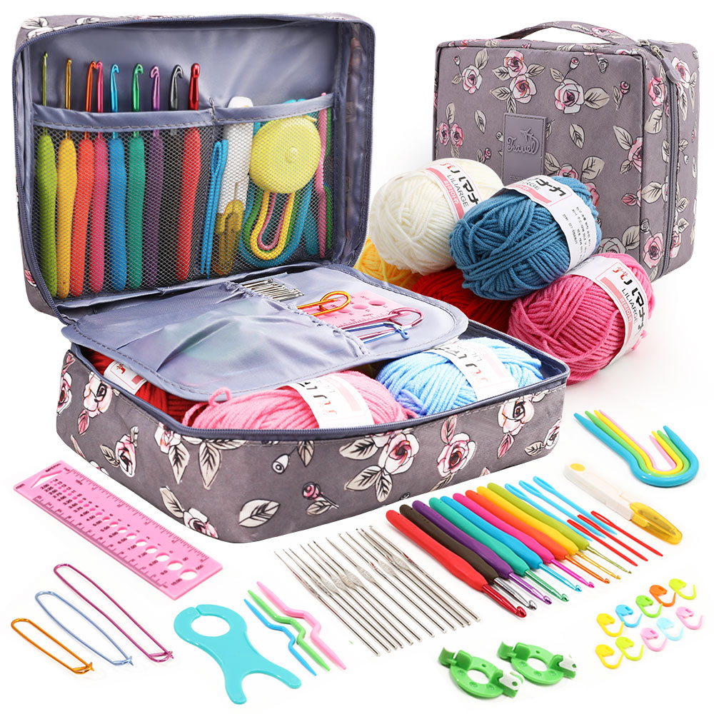 Beginner Beginner Crochet Suit Multi-color Storage Bag
