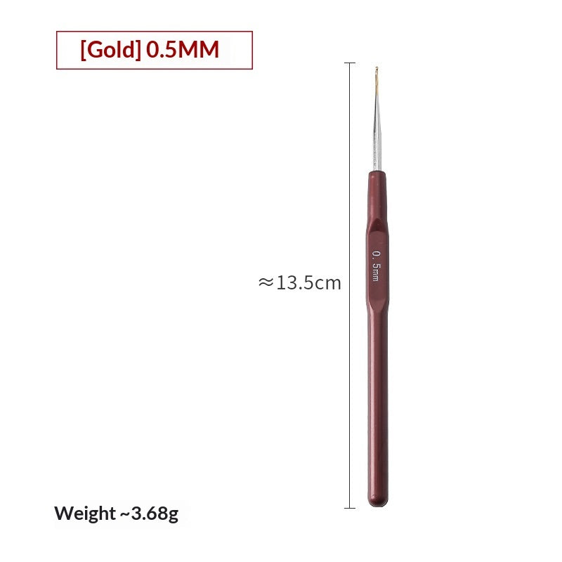 Handmade DIY Shoe And Hat Knitting Tool Fine Crochet Hook In Pen Style