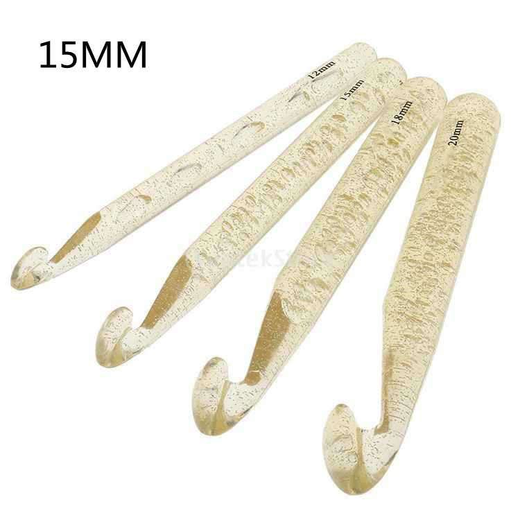 Knitting Tools New Sweater Knitting High-Grade Extra Thick ABS Transparent Crochet