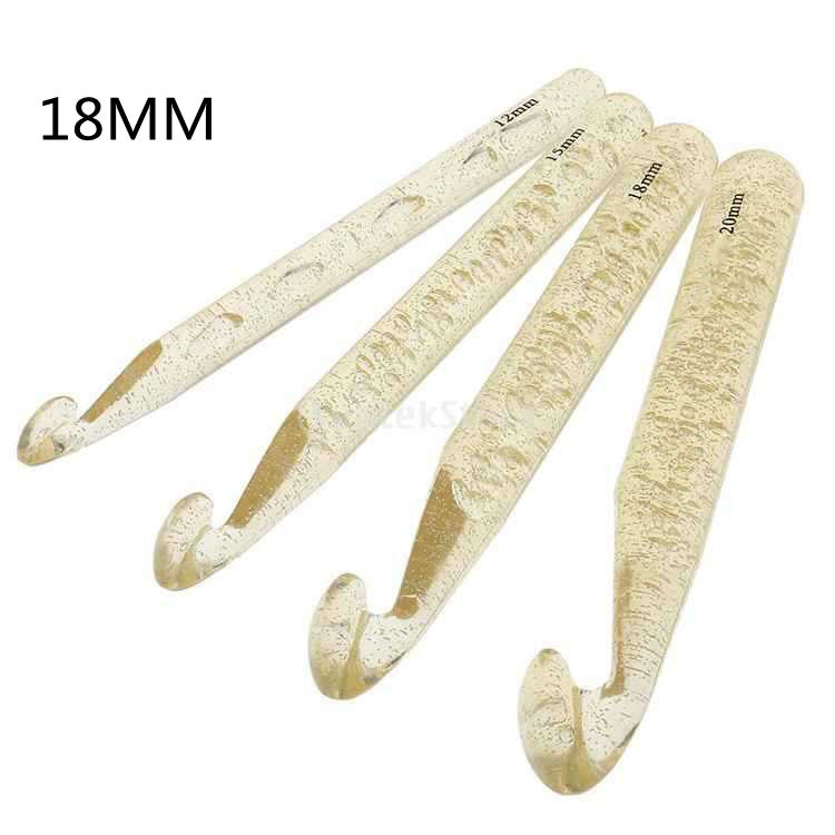 Knitting Tools New Sweater Knitting High-Grade Extra Thick ABS Transparent Crochet