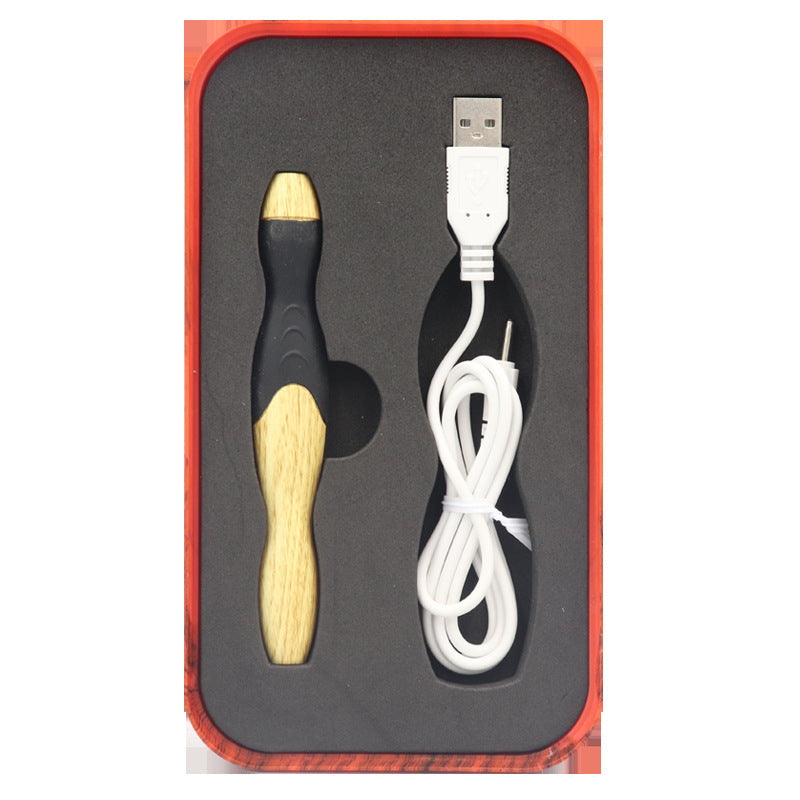 LED hand-knitted Crochet Rechargeable Wood Grain Set 11 In 1 DIY Tool