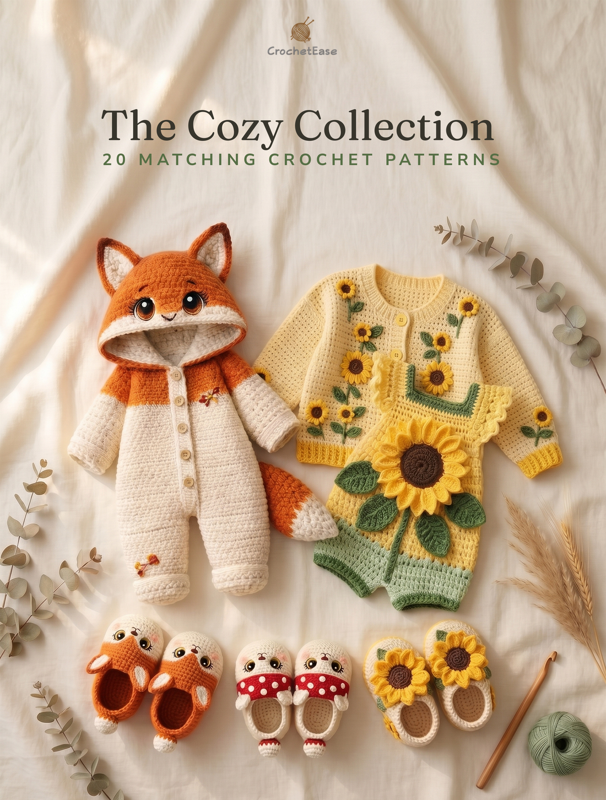 The Cozy Collection - 20 Crochet Patterns