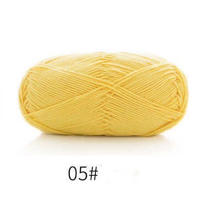 Cotton Wool Ball Scarf Crochet Handmade Baby Blanket Woven Material Bag