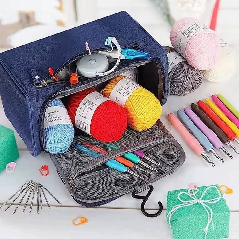 Crochet Kit With 46 Premium Pieces