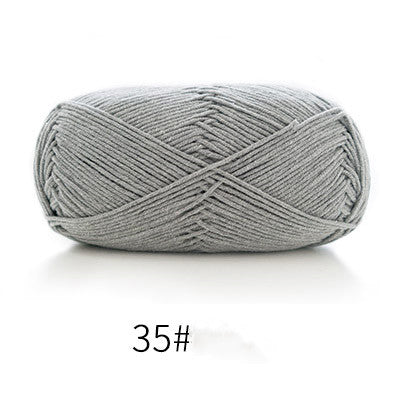 Cotton Wool Ball Scarf Crochet Handmade Baby Blanket Woven Material Bag