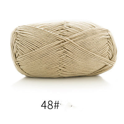 Cotton Wool Ball Scarf Crochet Handmade Baby Blanket Woven Material Bag