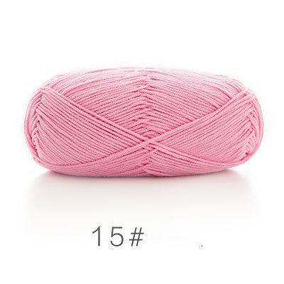 Cotton Wool Ball Scarf Crochet Handmade Baby Blanket Woven Material Bag