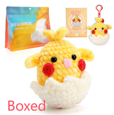 Chenille Doll Material Package Handmade DIY Crochet Woven Material Kit