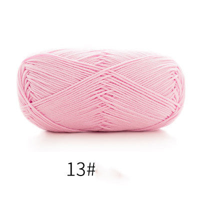 Cotton Wool Ball Scarf Crochet Handmade Baby Blanket Woven Material Bag