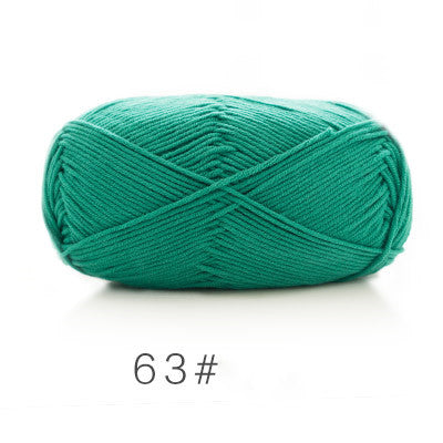 Cotton Wool Ball Scarf Crochet Handmade Baby Blanket Woven Material Bag