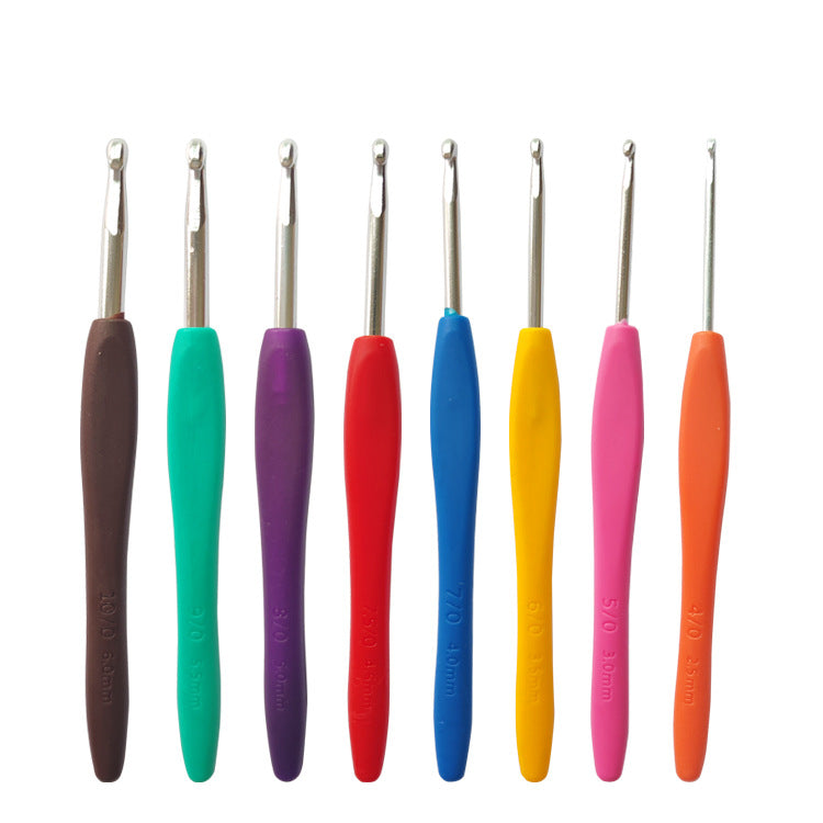 Hand-woven Soft Handle Sweater Needle Crochet Material Package 53-piece Set Crochet Hook Set