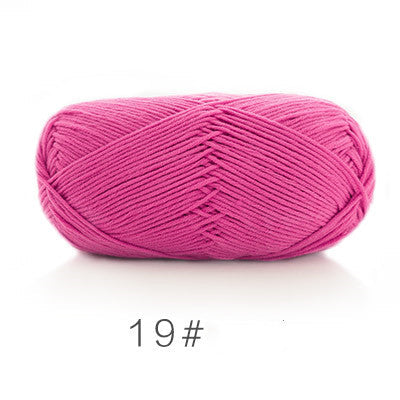 Cotton Wool Ball Scarf Crochet Handmade Baby Blanket Woven Material Bag