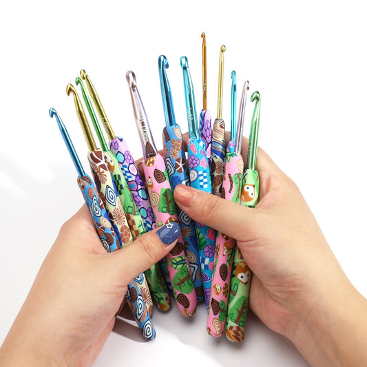 Knitting Tools Soft Ceramic Crochet Alumina Set