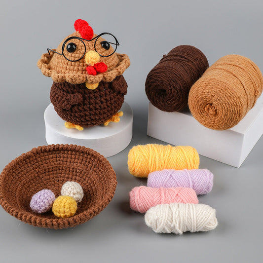 Converter Chicken Handmade Diy Crochet Material Package