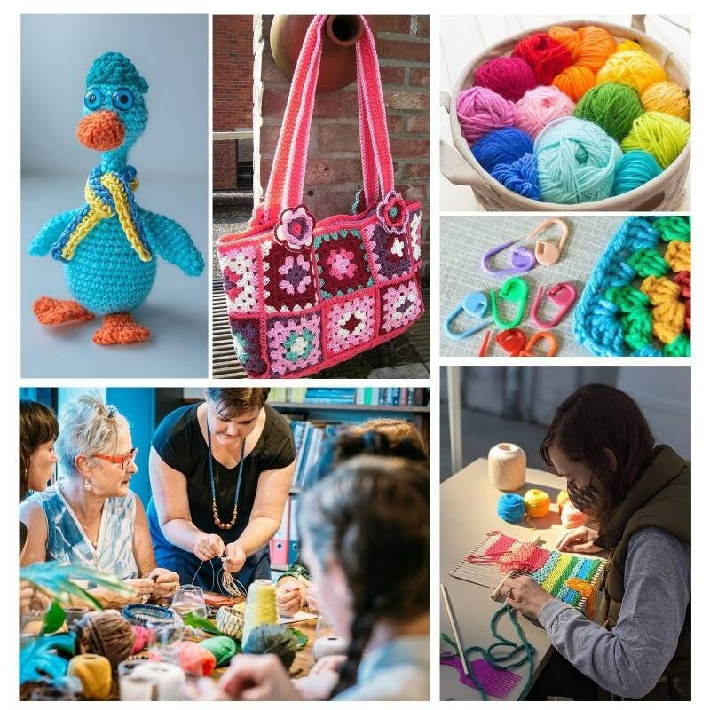 Crochet Kit With 46 Premium Pieces