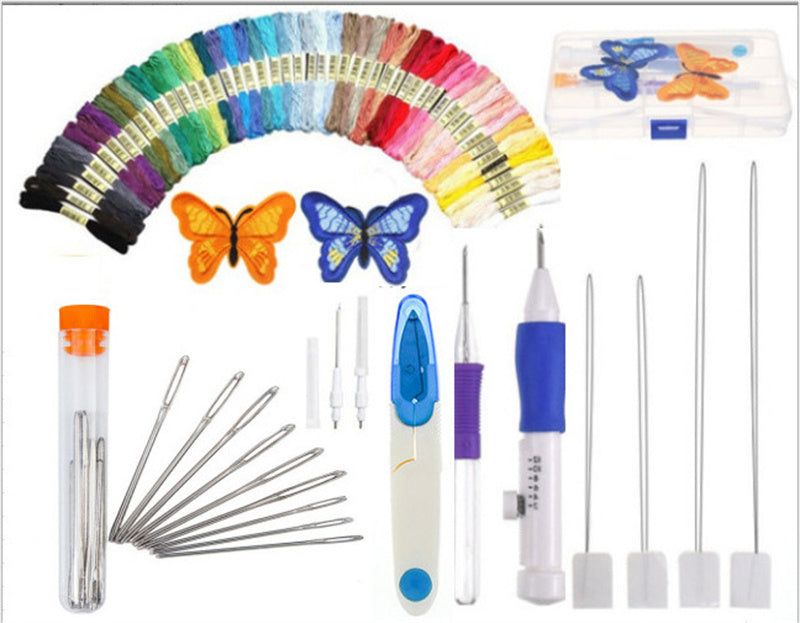 Poke Poke Cross Embroidery Crochet Tool Set