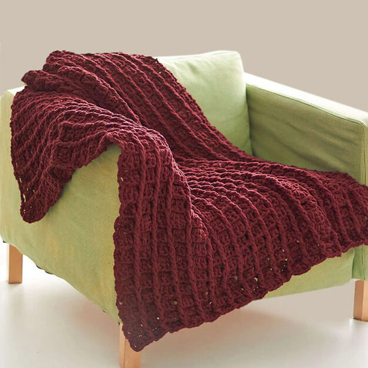 Bernat Crochet Blanket Bricks