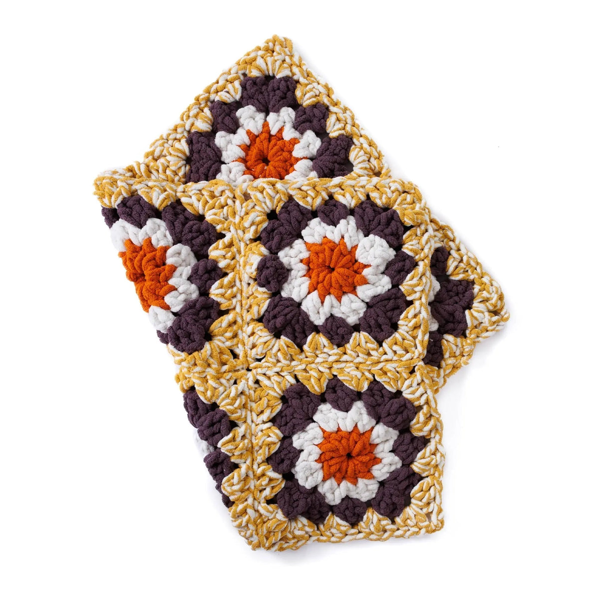 Bernat Gigantic Granny Crochet Blanket or Rug