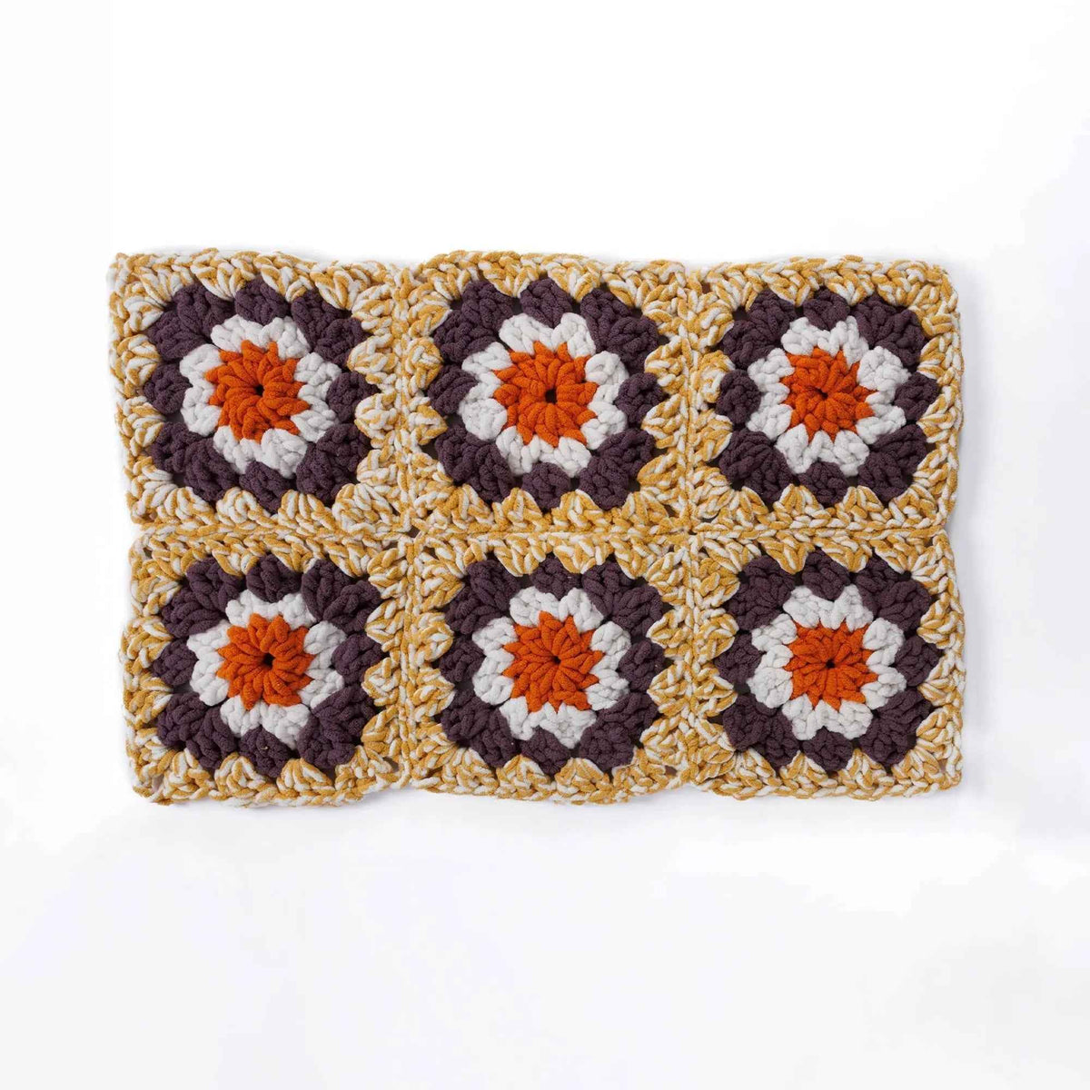 Bernat Gigantic Granny Crochet Blanket or Rug