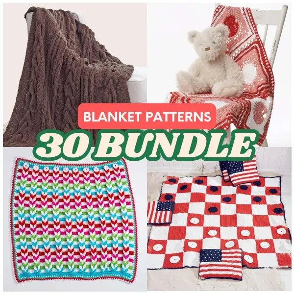 30 Stunning Bernat crochet blanket patterns