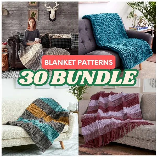 30 Stunning Bernat crochet blanket patterns