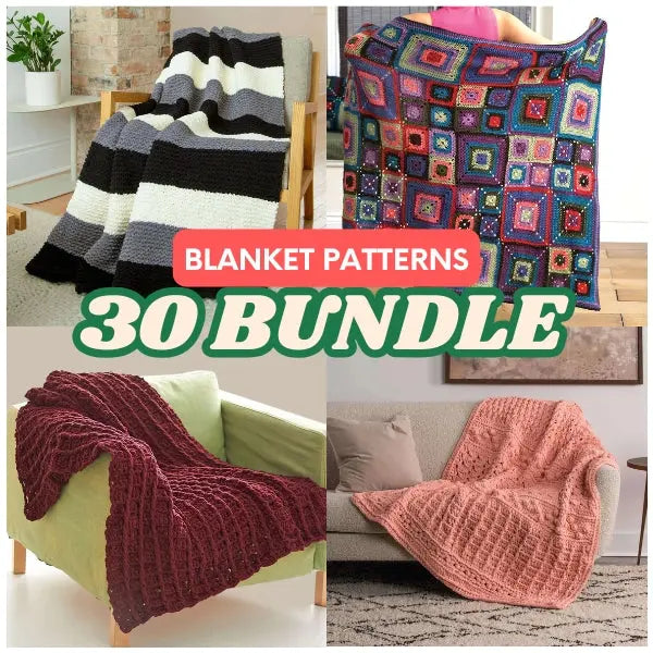 30 Stunning Bernat crochet blanket patterns