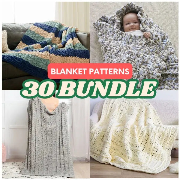 30 Stunning Bernat crochet blanket patterns