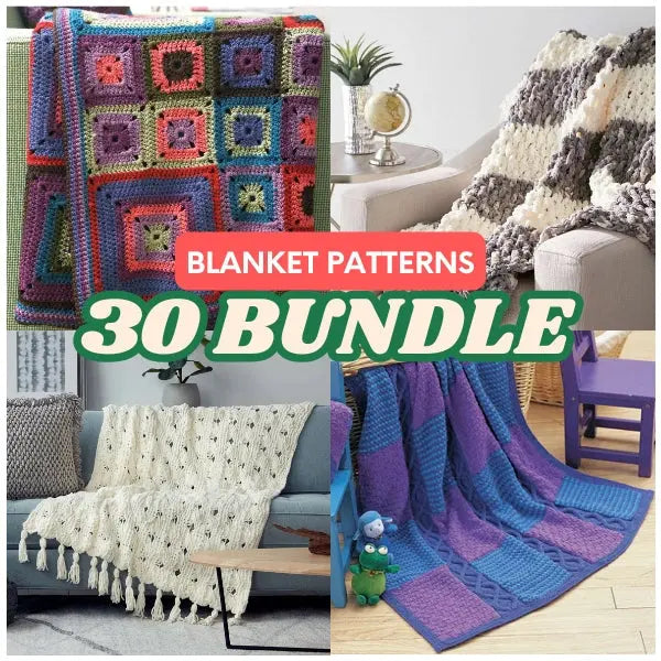 30 Stunning Bernat crochet blanket patterns