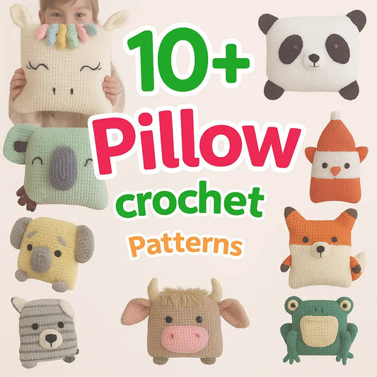 10 In 1 Pillow Crochet Pattern