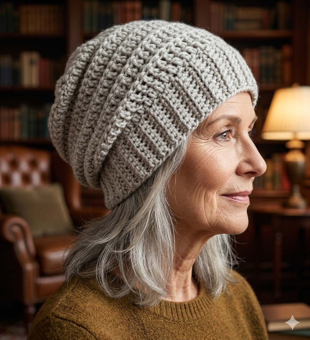 Crochet Beanie Hat Pattern | Easy Winter Hat PDF Instant Download