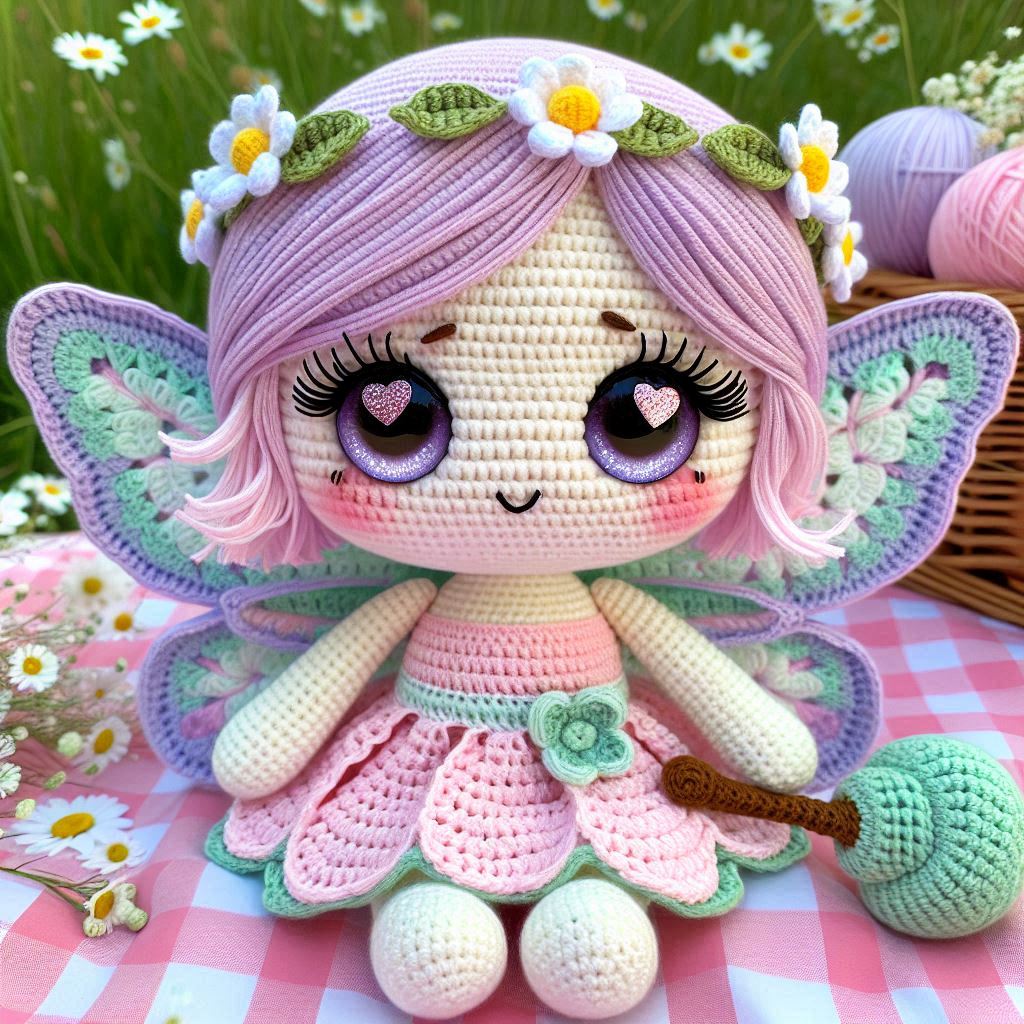 4 in 1 : The Summer Day Parade  – Crochet Pattern