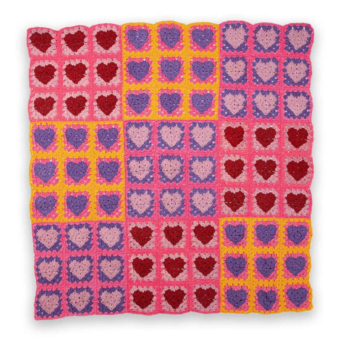Red Heart Crochet Lots ’O Love Blanket