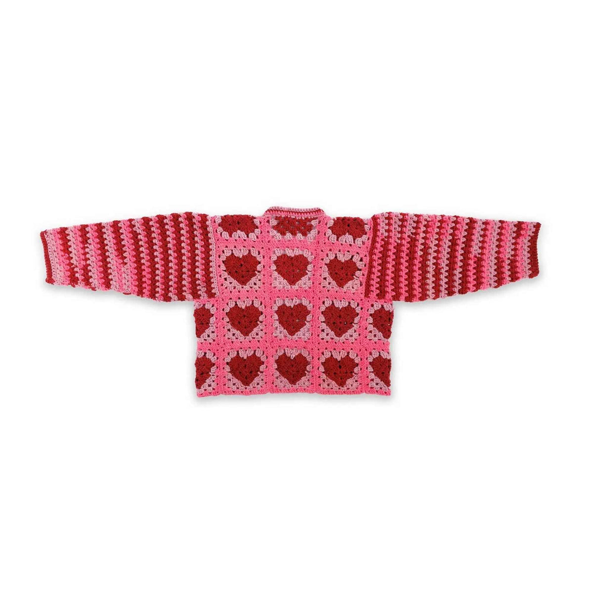 Red Heart Crochet Party Hearty Cardi