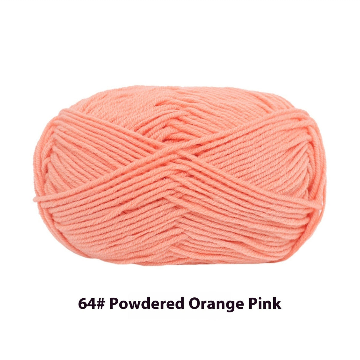 Four-strand Milk Cotton Crochet Cotton Wool Ball