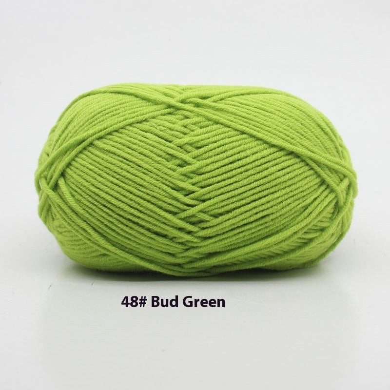 Four-strand Milk Cotton Crochet Cotton Wool Ball
