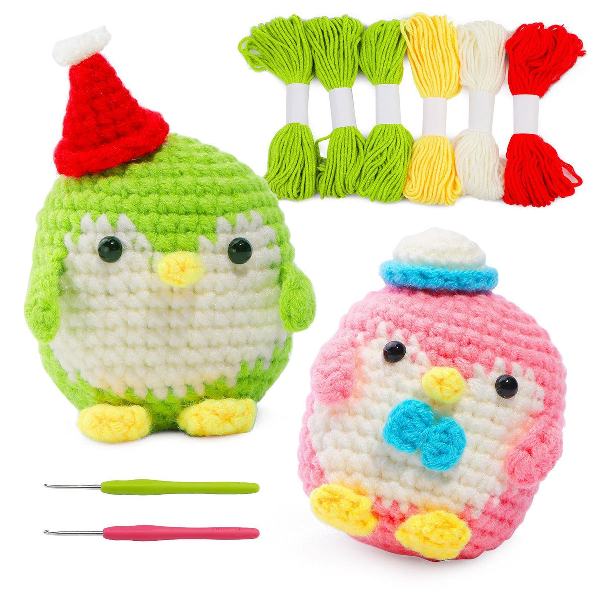 Handmade Diy Wool Ball Doll Crochet Material Package