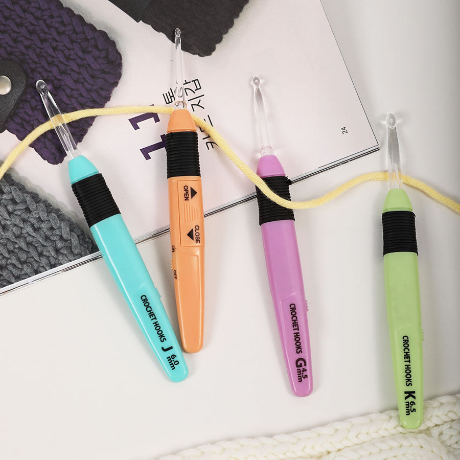 LED Luminous Crochet Tools With Lights
