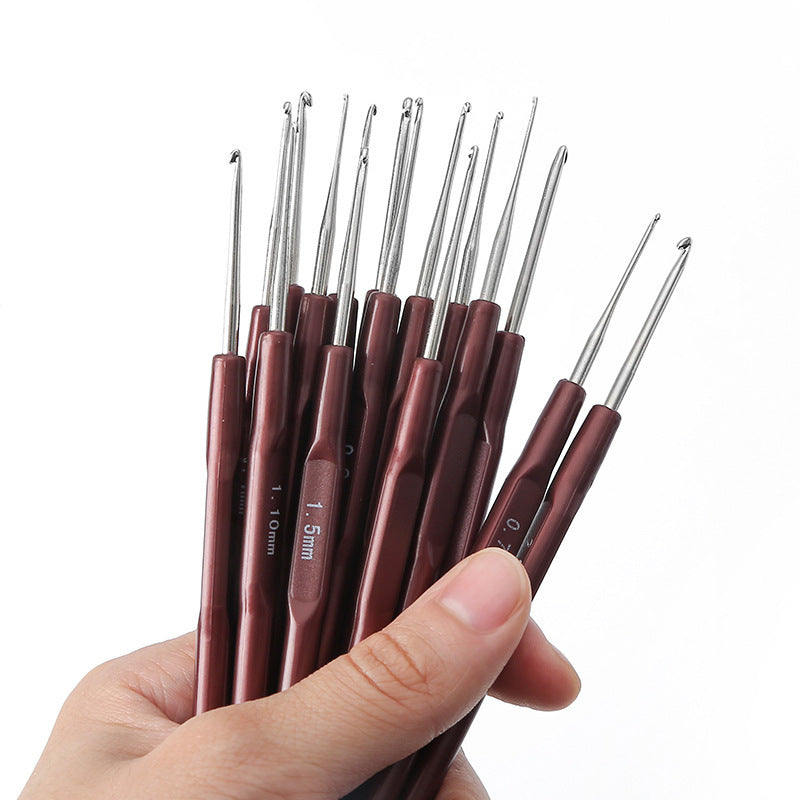 Handmade DIY Shoe And Hat Knitting Tool Fine Crochet Hook In Pen Style