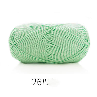 Cotton Wool Ball Scarf Crochet Handmade Baby Blanket Woven Material Bag