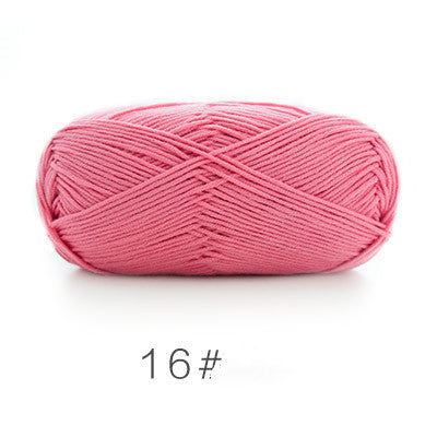 Cotton Wool Ball Scarf Crochet Handmade Baby Blanket Woven Material Bag