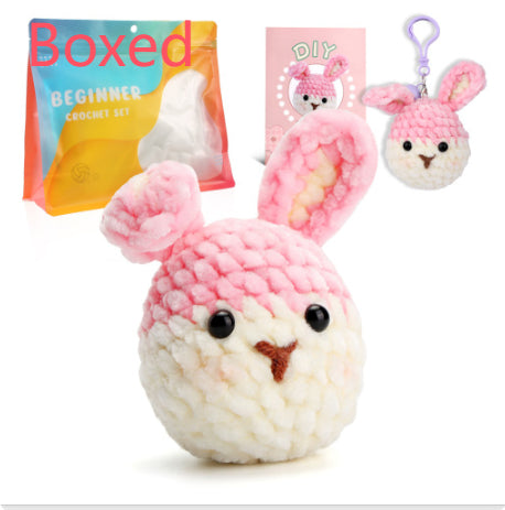 Chenille Doll Material Package Handmade DIY Crochet Woven Material Kit