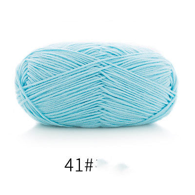 Cotton Wool Ball Scarf Crochet Handmade Baby Blanket Woven Material Bag