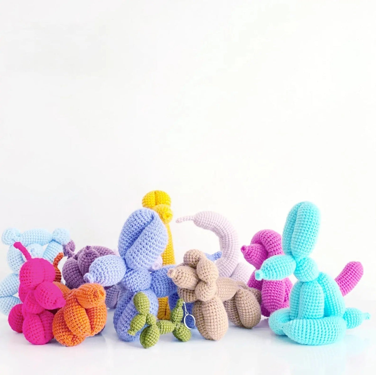 12 Crochet Balloon Animal Patterns – Amigurumi PDF for Beginners